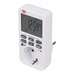 Brennenstuhl 1506320 electrical timer White Weekly timer