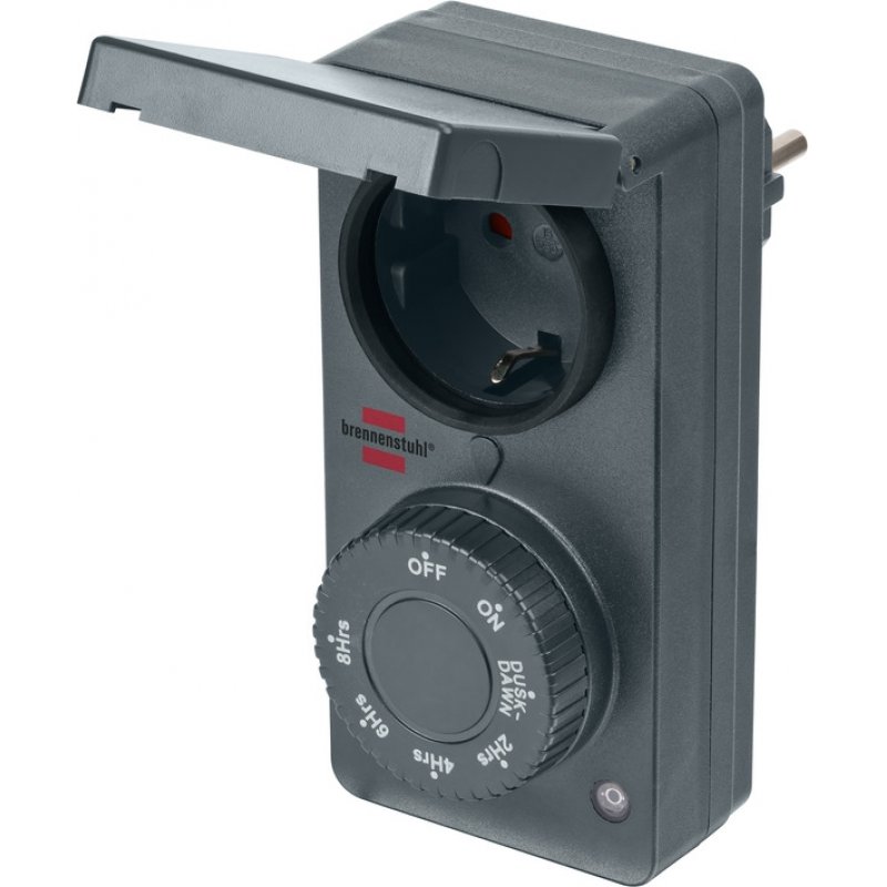 Brennenstuhl 1506120 electrical timer Black Daily timer