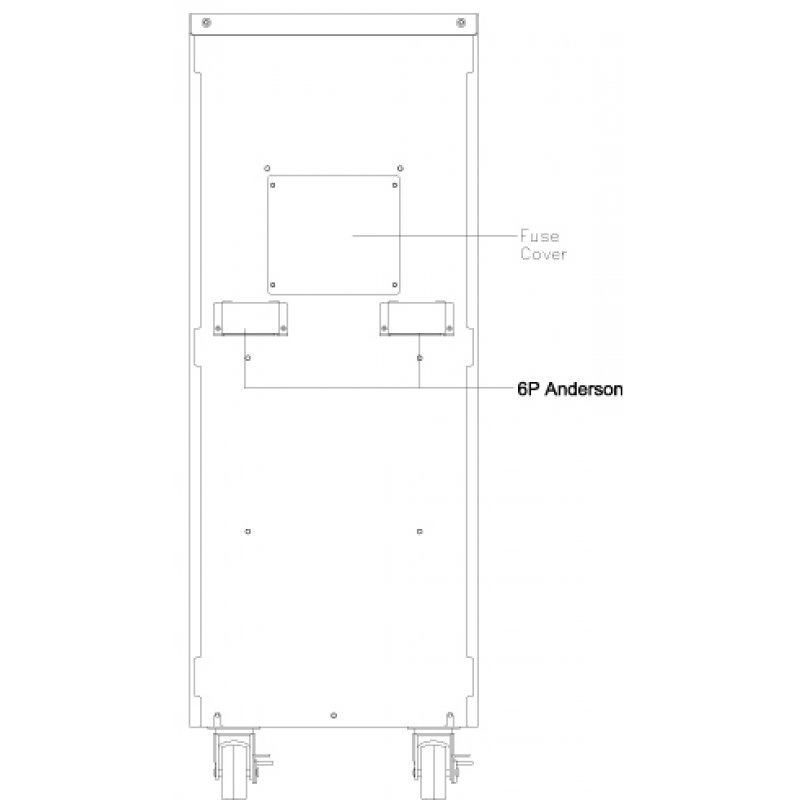 BlueW Erweiterungsakku VFI 10000TCP LCD