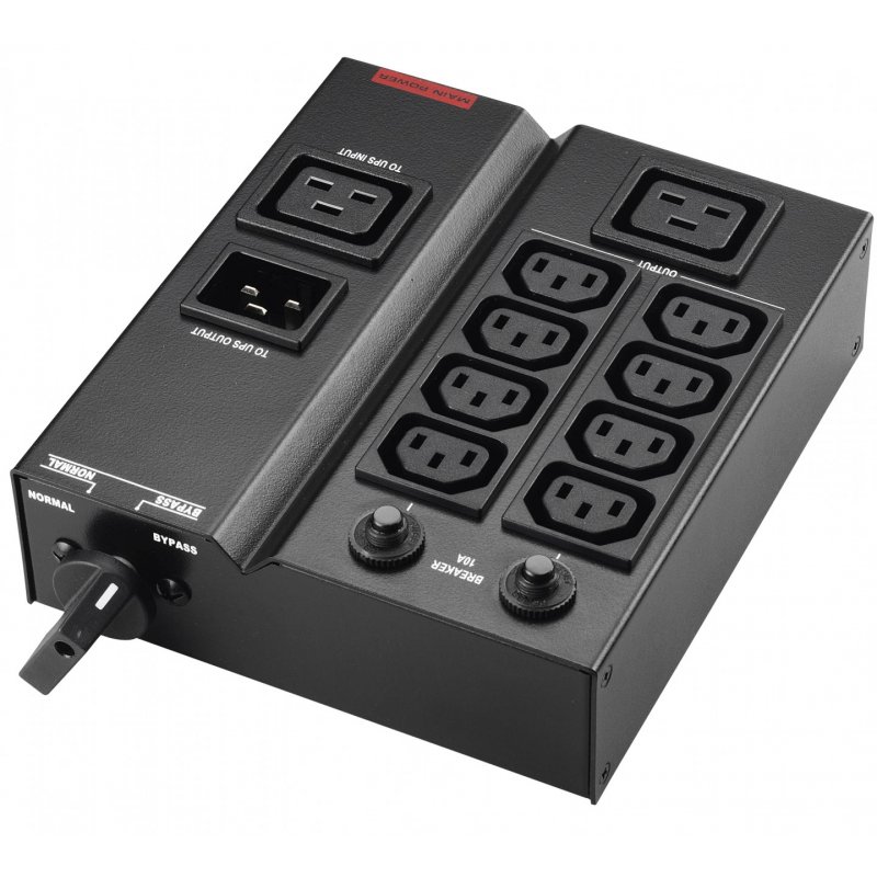 PowerWalker MBS/PDU IEC 1-3kVA power distribution unit (PDU) 9 AC outlet(s) Black