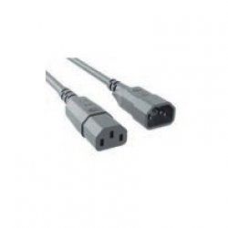Bachmann 356.904 câble électrique Gris 2 m Coupleur C14 Coupleur C13