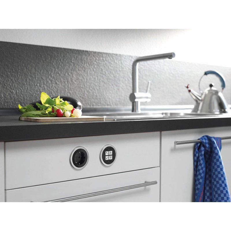 Bach Schuko Steckdose PIX          bk wh | 926.000