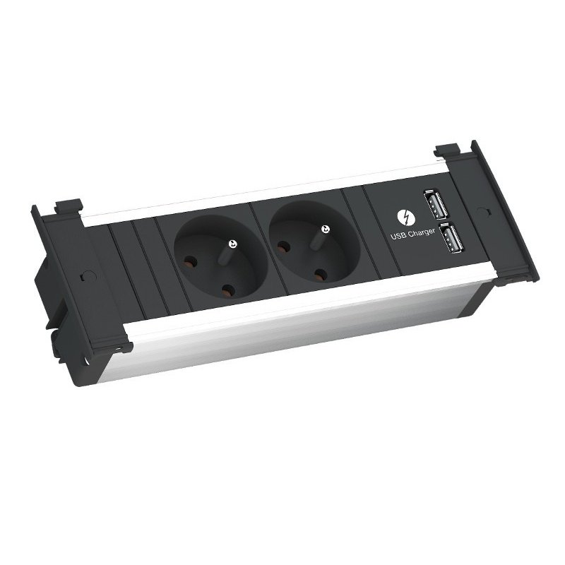 Bachmann Kapsa socket-outlet Type F Black