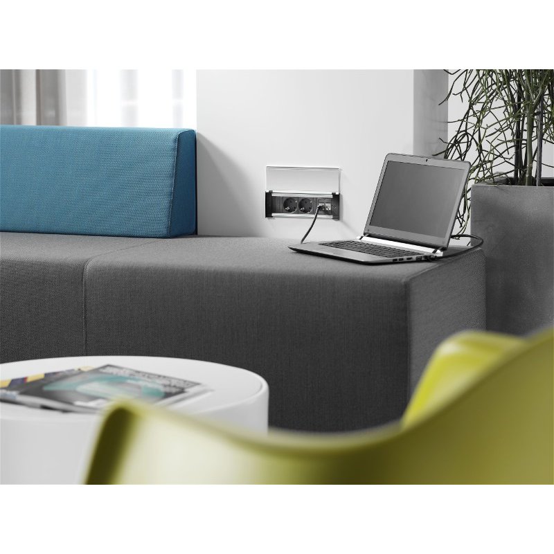 Bach 2x Schuko Steckdose KAPSA | 927.001