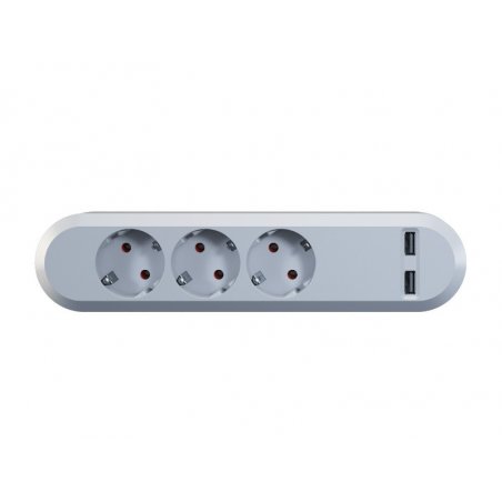 Bachmann 381.801 power extension 3 AC outlet(s) Indoor White