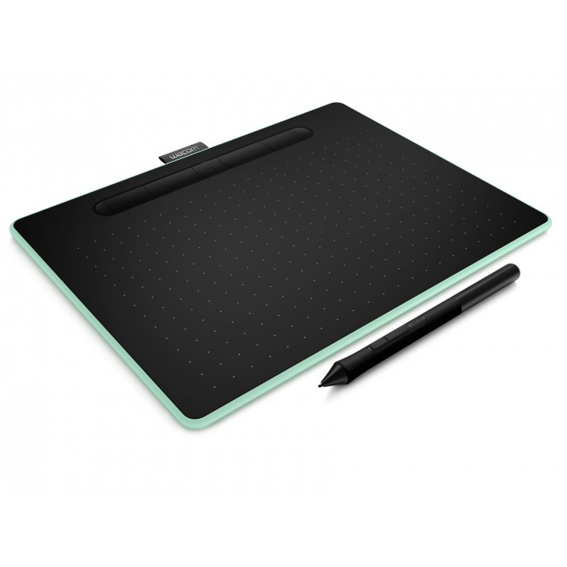 Wacom Intuos M Bluetooth graphic tablet Black, Green 2540 lpi 216 x 135 mm USB/Bluetooth