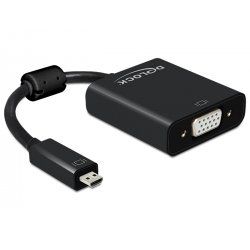 DeLOCK 65558 USB graphics adapter 1920 x 1080 pixels Black