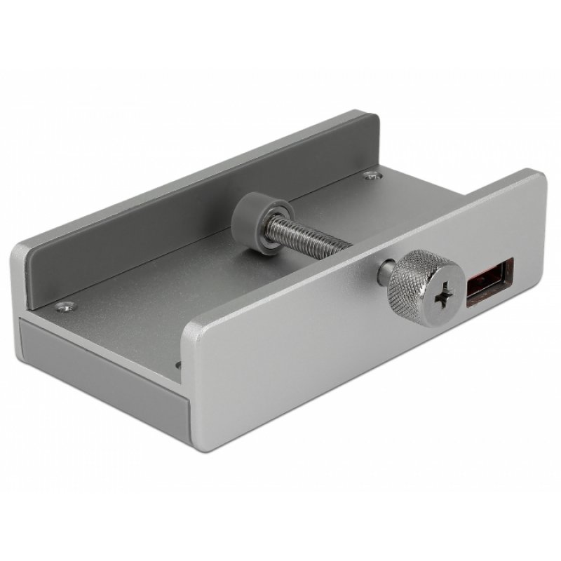 DeLOCK USB 3.0 4P Hub m. Feststellsch.