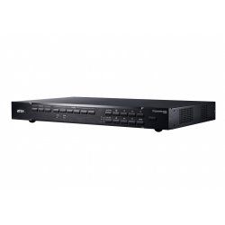 ATEN Commutateur matriciel de présentation Seamless 7 x 3 avec Scaler, Streaming, mélangeur audio et HDBaseT
