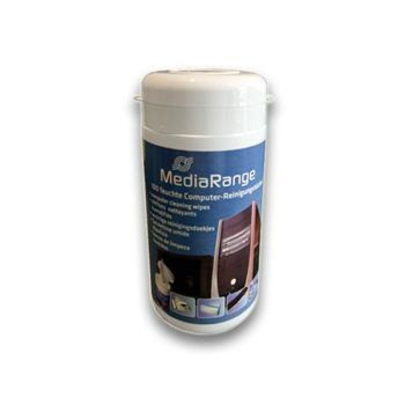 STOCK15 - MediaRange MR722 kit de nettoyage pour ordinateur Chiffons humides de nettoyage d'équipement électronique