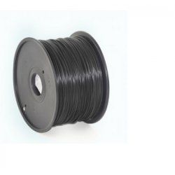 Gembird 3DP-PLA1.75-01-BK matériel d'impression 3D Acide polylactique (PLA) Noir 1 kg