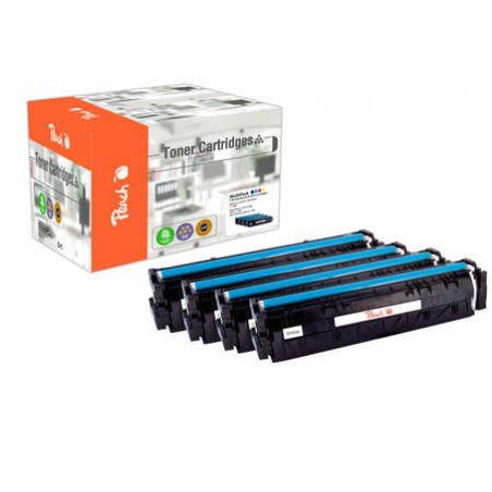 Peach 112204 toner cartridge 4 pc(s) Compatible Black, Cyan, Magenta, Yellow