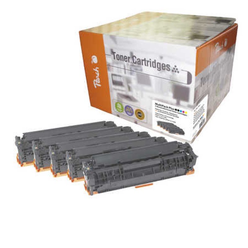 Peach PT559 toner cartridge 5 pc(s) Black, Cyan, Magenta, Yellow