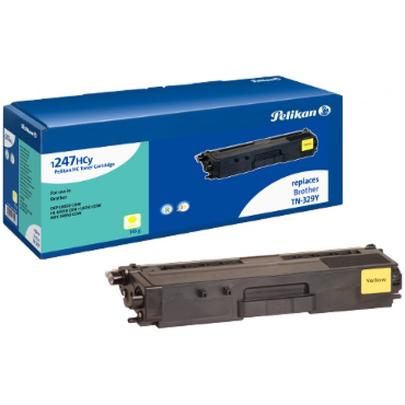 Pelikan 1247HCy Yellow Cartouche de toner 1 pièce(s) Compatible Jaune