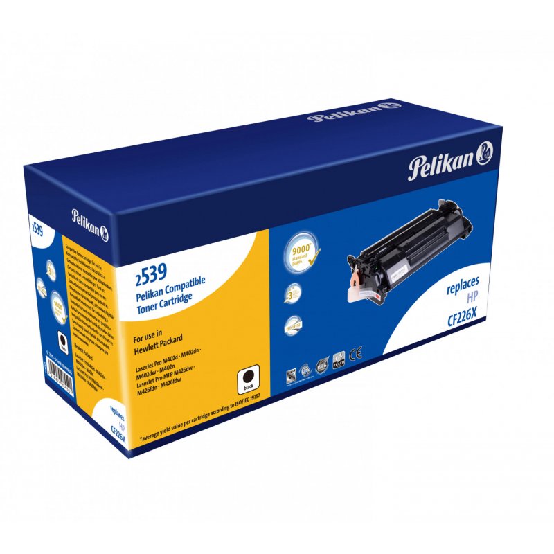 Pelikan 1031430026 toner cartridge 1 pc(s) Compatible Black