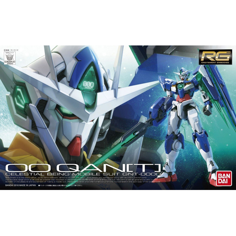 GUNDAM - RG 1/144 OO QANT - Model Kit
