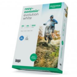 Inapa compatible Recyconomic Ev.wh 80g/m² 500Bl. A4 | Recyconomic Evolution White