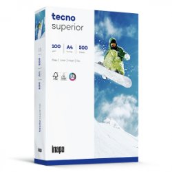 inapa-tecno tecno Superior 100g 210x297 R papier jet d'encre A4 (210x297 mm) 2000 feuilles Blanc