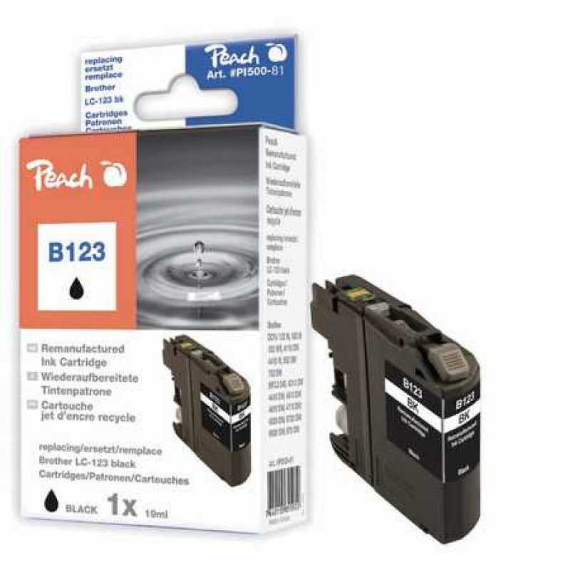 Peach 317205 ink cartridge 1 pc(s) Black