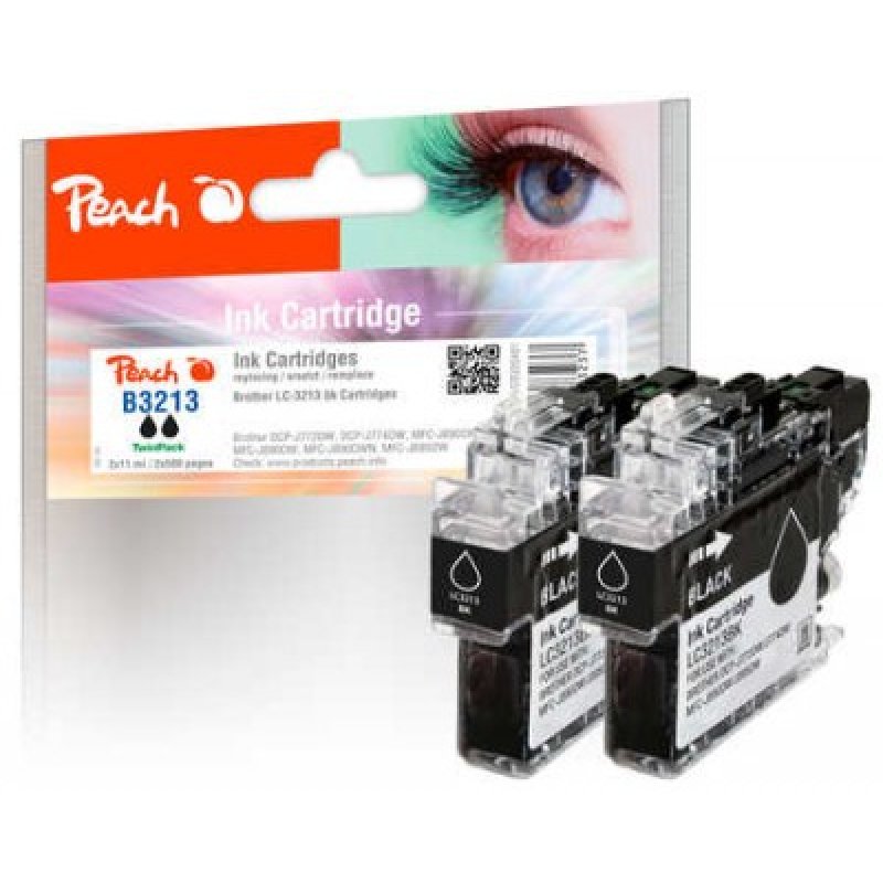 PEACH Tinte BK TP kompt LC-3213