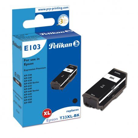 Pelikan E103 ink cartridge 1 pc(s) Compatible High (XL) Yield Black