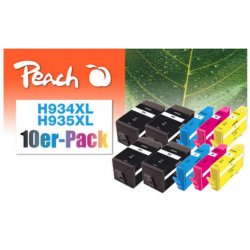 PEACH Tinte 10er Pack kompt No.934/935XL