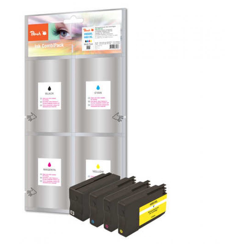 Peach 319117 ink cartridge 4 pc(s) High (XL) Yield Black, Cyan, Magenta, Yellow