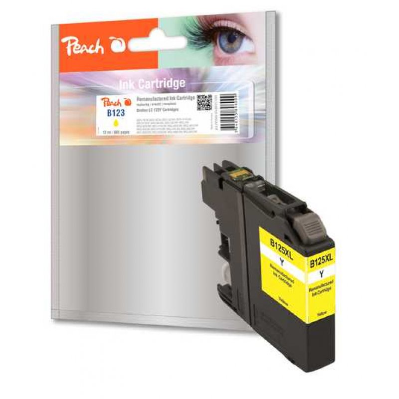 Peach PI500-84 ink cartridge 1 pc(s) Standard Yield Yellow