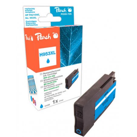 Peach 319954 Cartouche de toner 1 pièce(s) Cyan