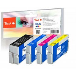Peach PI200-637 ink cartridge 4 pc(s) Black, Cyan, Magenta, Yellow