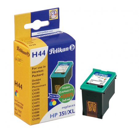 Pelikan H44 ink cartridge 1 pc(s) Cyan, Magenta, Yellow