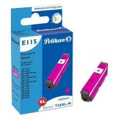 Pelikan E115 cartouche d'encre 1 pièce(s) Compatible Rendement élevé (XL) Magenta
