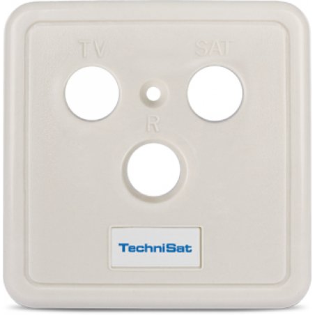 TechniSat 0000/3276 protection de sécurité pour prise Blanc