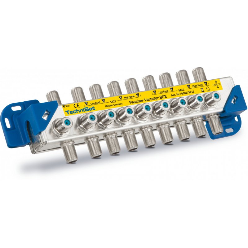 TechniSat 9P2 Diviseur de câbles Argent