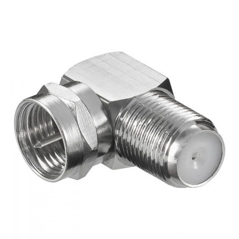 Goobay WE 1166 W LC wire connector BNC-F - M  BNC-F - FM Stainless steel