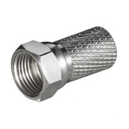 Goobay WEF 7 C 20mm Cu BIG NUT connecteur de fils Argent