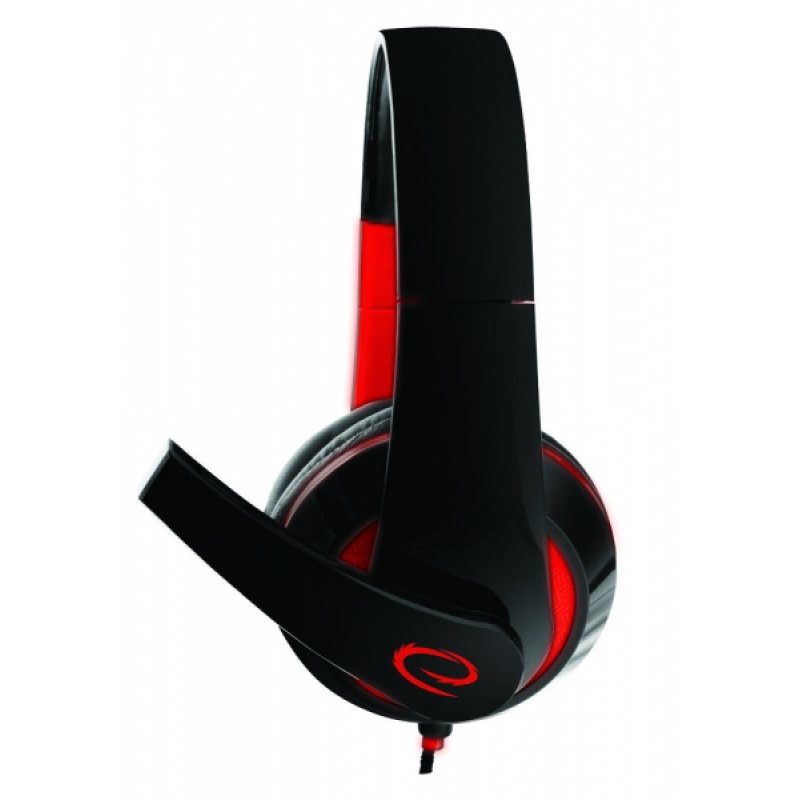 Esperanza EGH300R Casque Avec fil Arceau Jouer Noir, Rouge