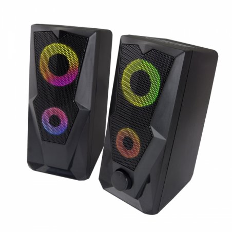 Enceintes Esperanza Rainbow Baila RGB (Noir)