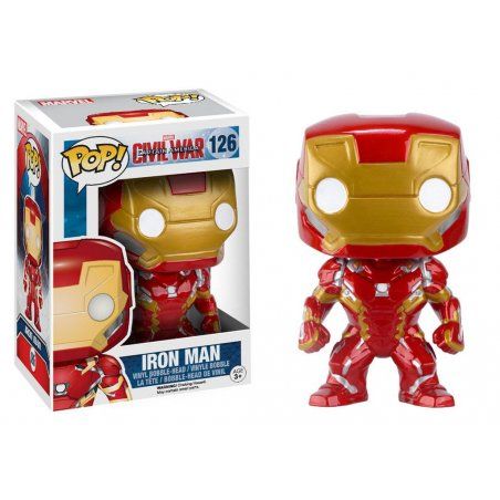 MARVEL CIVIL WARS - Bobble Head POP N° 126 - Iron Man