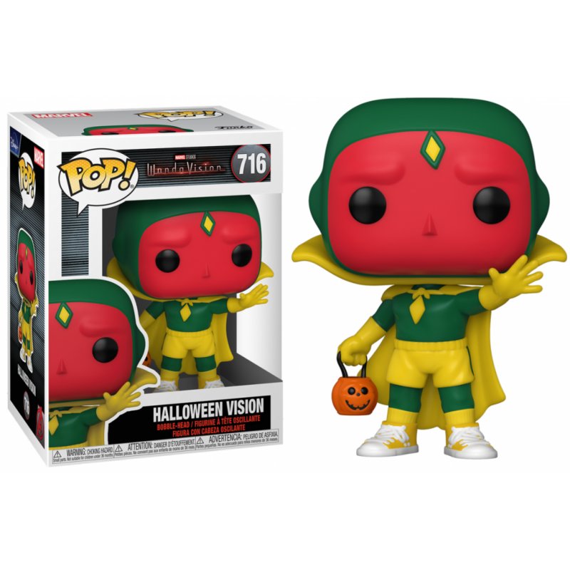 WANDAVISION - Bobble Head POP N° 716 - Vision (Halloween)