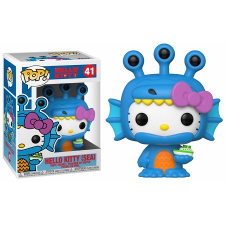 HELLO KITTY - Bobble Head POP N° 41 - Hello Kitty Sea Kaiju