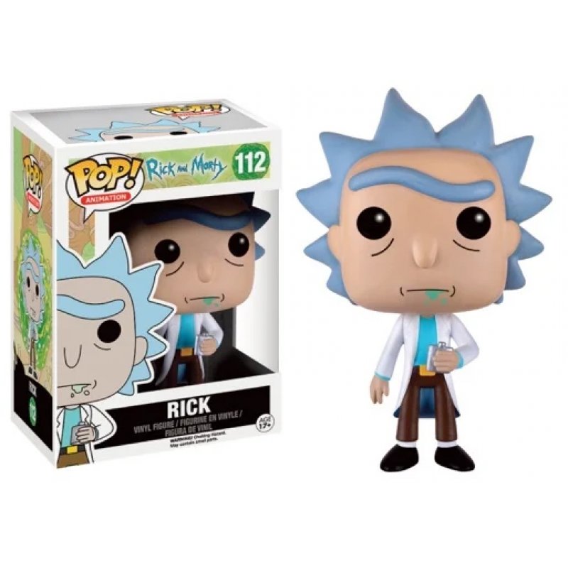 RICK & MORTY - Bobble Head POP N° 112 - Rick