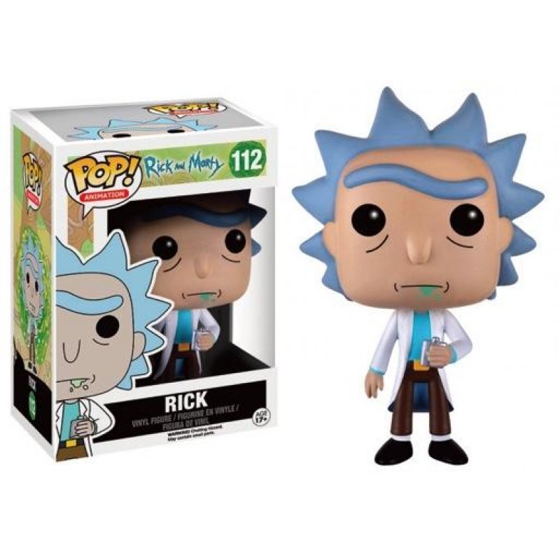 RICK & MORTY - Bobble Head POP N° 112 - Rick