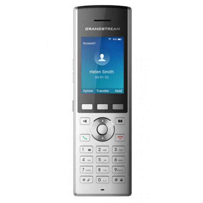 Grandstream Networks WP820 IP phone Black, Silver 2 lines LCD Wi-Fi