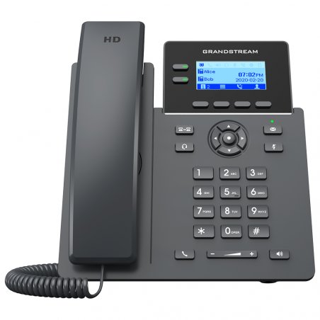 Grandstream Networks GRP2602W IP phone Black LCD Wi-Fi