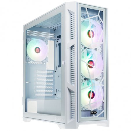 Raijintek PONOS Ultra Midi-Tower, Tempered Glass - weiß