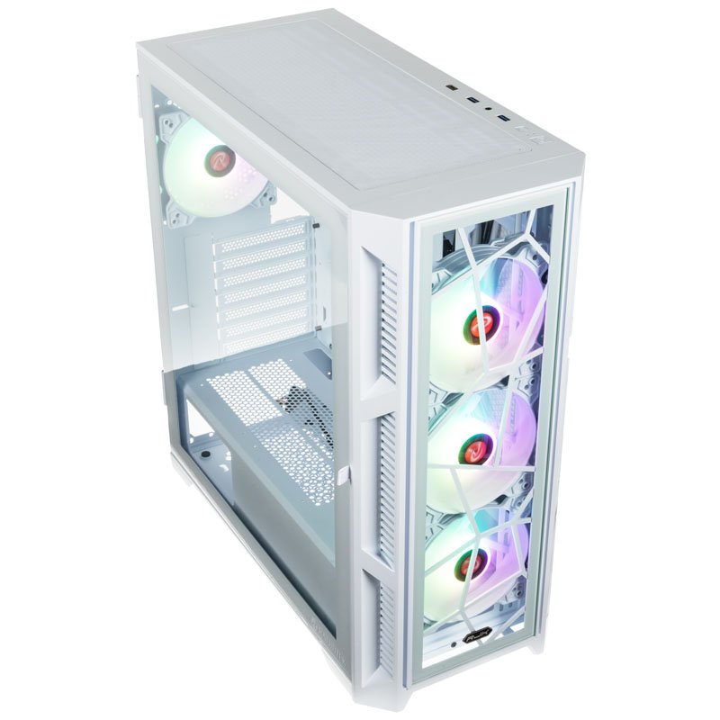 Raijintek PONOS Ultra Midi-Tower, Tempered Glass - weiß