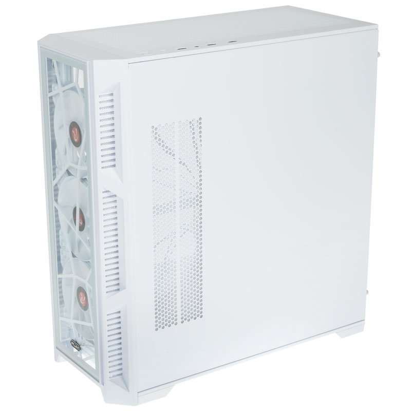 Raijintek PONOS Ultra Midi-Tower, Tempered Glass - weiß