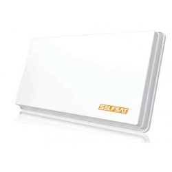 Selfsat H30D satellite antenna 10.7 - 12.75 GHz White