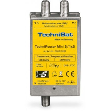 TechniSat TechniRouter Mini 2/1x2 commutateur multiple satellite